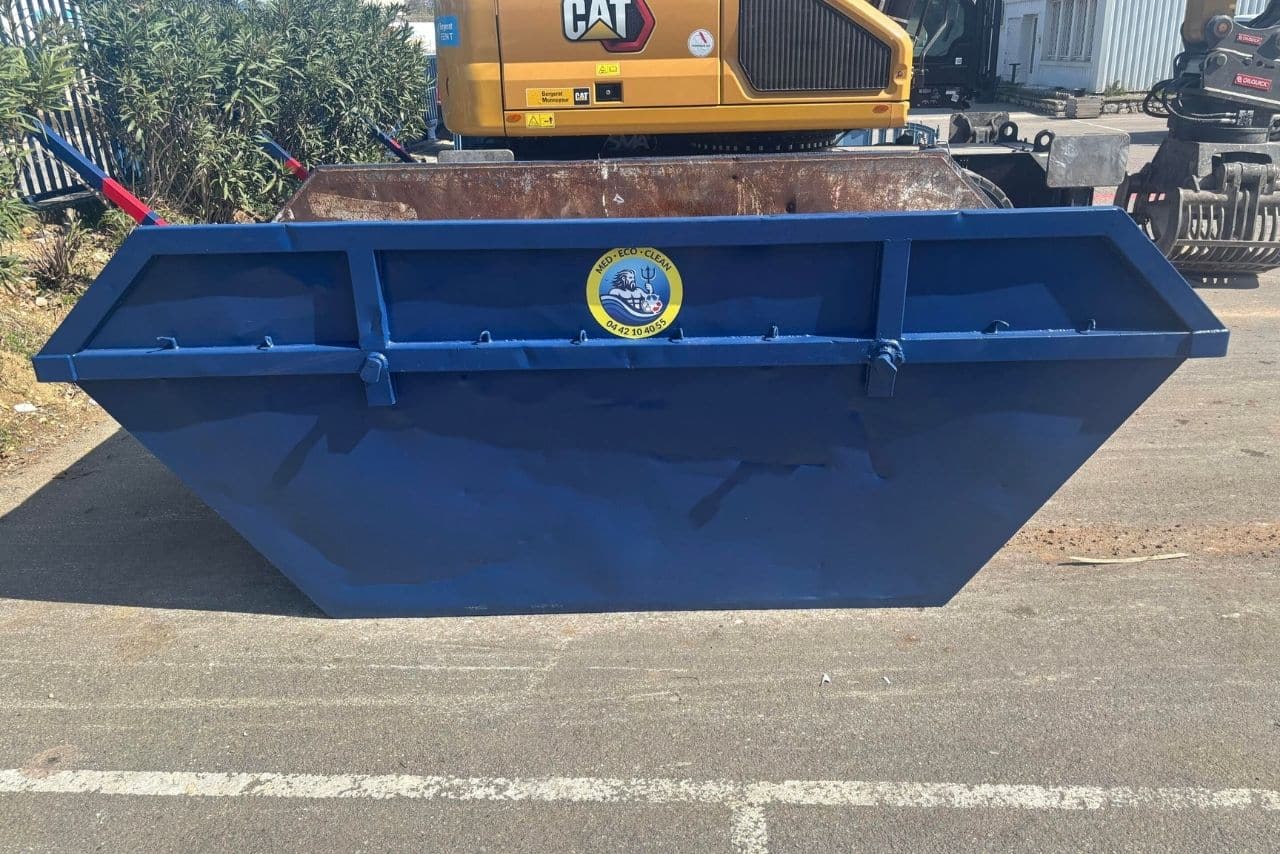 benne-1 location de Bennes Med Eco Clean pour la collecte et le transport des déchets à La Ciotat et Vitrolles